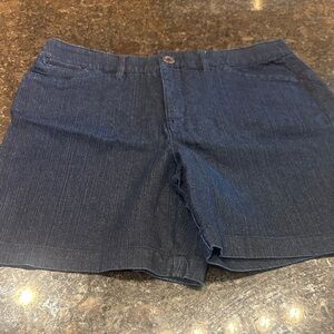 Classic Navy Jean Shorts for Women